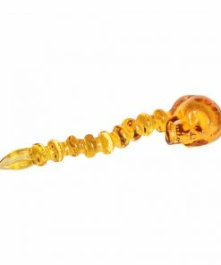 West Coast Gifts Red Eye Glass Skeleton Glass Dabber