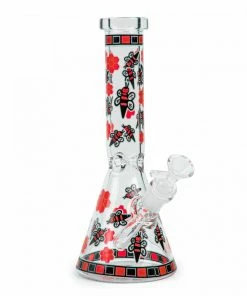 West Coast Gifts No Logo 10" Tall Hive Beaker Tube Bong