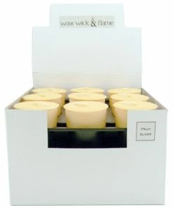BOB Headquarters Wax Wick & Flame Mini Candles Giftware