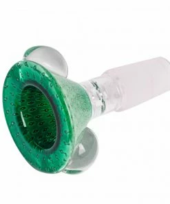 West Coast Gifts Red Eye Glass 14mm Bubble Trap Cone Bowls