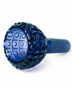 West Coast Gifts Red Eye Tek 14mm Dot Matrix Carved Bowl Pull-Out