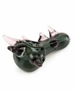 West Coast Gifts Red Eye Glass 4.5" Spike Hand Pipe