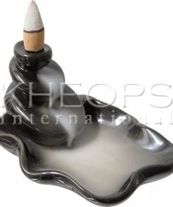 Kheops Incense And Incent Holders Ceramic Water Lilly Backflow Incense Holder