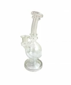 High Five 8" Tall Cloud Cover Glass Ball Dab Rigs