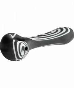 West Coast Gifts Red Eye Glass 4" Black Hole Hand Pipe