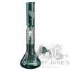 West Coast Gifts Red Eye Glass 17" Tall Octopus Beaker Bong W/ Showerhead Perc
