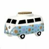 West Coast Gifts Storage Vintage Bus Ceramic Stash Jar