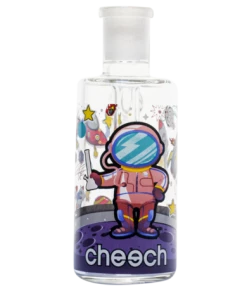 Cheech Glass 14mm 45° Space Decal Ashcatcher