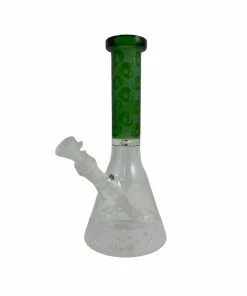 Cheech Glass 10" Tall Sandblast Beaker Bongs
