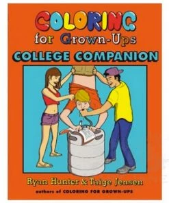 BOB Headquarters Coloring For Grown-Ups College Companion Giftware