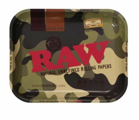 Brand new 😉 HBI Raw Camo Rolling Tray Trays 👏 1 HBI Raw Camo Rolling Tray Trays