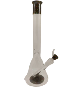 Puff Glass Distractions Wig Wage Beaker Bong