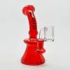 Castle Glassworks 7" Mini Showerhead Dab Rig (Assorted Colors)