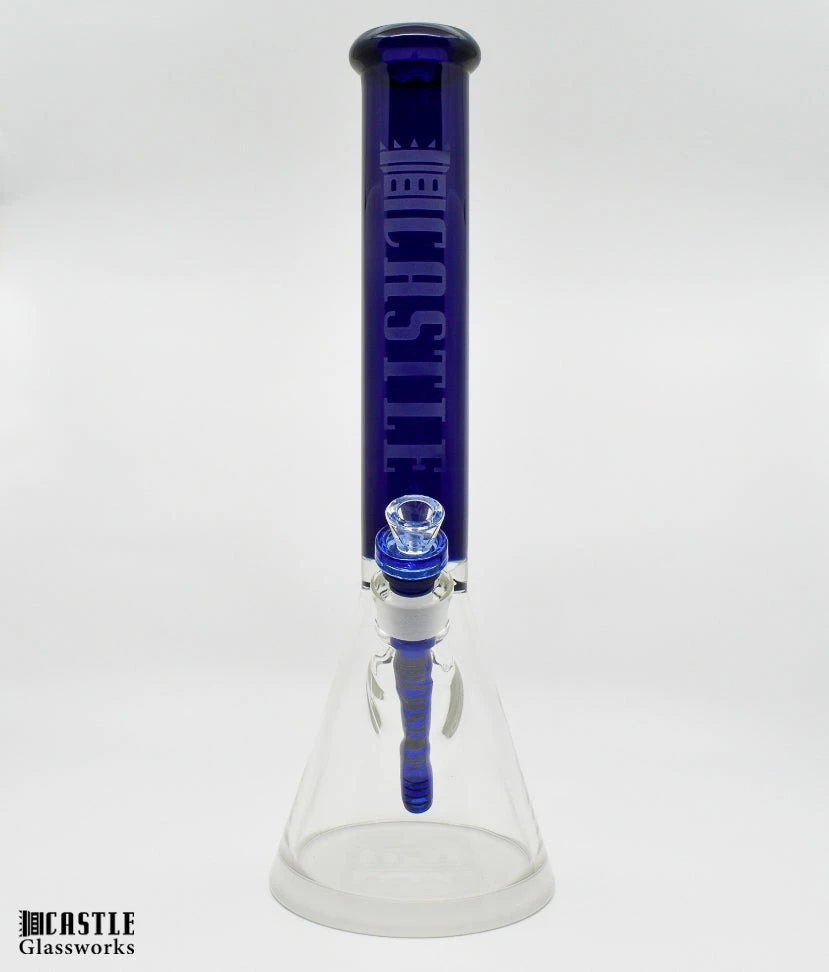 Buy 🔔 New Arrivals Castle Glassworks 16" Beaker Bongs 🔥 2 New Arrivals Castle Glassworks 16" Beaker Bongs