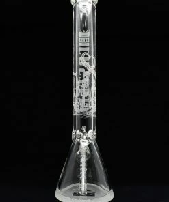 Castle Glassworks 18" Laser Etched Beaker Bongs New Arrivals