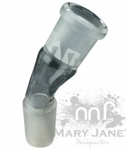 West Coast Gifts GEAR Premium GEAR 30 Degree Angle Glass On Glass Ash Catcher Adapter