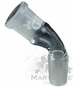 West Coast Gifts GEAR Premium GEAR 45 Degree Angle Glass On Glass Ash Catcher Adapter