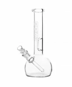 BOB Headquarters GRAV 8" Round Base Bongs With Fixed Downstem