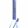 Hoss Glass Hoss Pyramid Beaker Bong Half Colored 18"