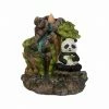 BOB Headquarters Fantasy Gifts Panda Backflow Incense Burner