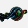 Cheech Glass Wig Wag With Dichro Bubble Caps