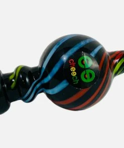 Cheech Glass Wig Wag With Dichro Bubble Caps