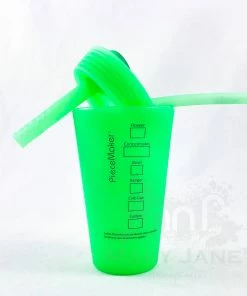 BOB Headquarters Piece Maker - Kommuter Water Pipe With Silipint - Silicone Drink Cup Topper W/ Cup Pipes