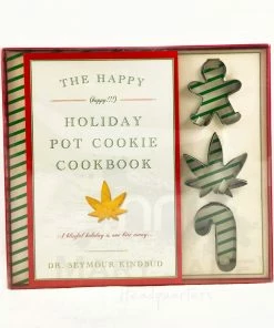 BOB Headquarters The Happy (Happy!!!) Holiday Pot Cookie Cookbook By Dr. Seymour Kindbud Giftware