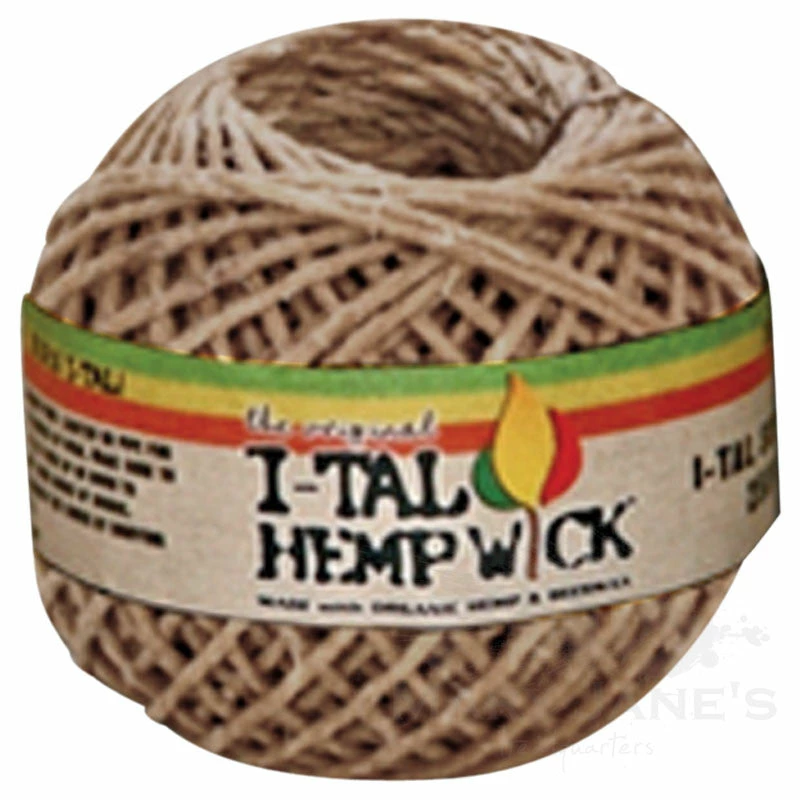 Promo ๐งจ HBI Lighters And Hemp Wicks I-Tal Spool Hempwick ๐ฅ 1 HBI Lighters And Hemp Wicks I-Tal Spool Hempwick