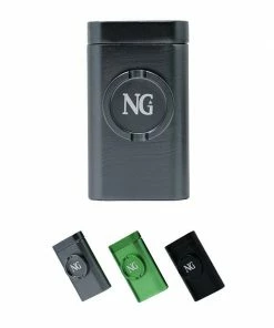 The Smokesman New Arrivals Nice Glass Metal Dugout With Grinder