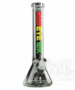 West Coast Gifts Red Eye Tek 12" Tall Intense Beaker Tube W/ 14mm Joint
