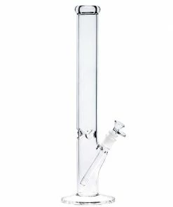 The Smokesman No Logo 18" Clear Glass Bongs