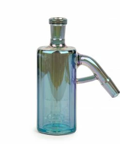 West Coast Gifts Red Eye Tek Metallic Terminator Finish 14mm 45Β° Ash Catcher With UFO Perc New Arrivals