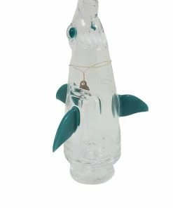 Kahuna Glass Teal Shark Puffco Peak Pro Top