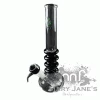 West Coast Gifts Lit Glass 14" Glass-on-Glass Sparkle Liquid Tube Bong W/Twist Ice Catcher Bongs