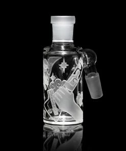 Milkyway Glass 45° Sandblasted Ash Catchers