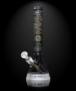 Milkyway Glass 15" Tall Circuitboard : Shadow Of Art Beaker Bong