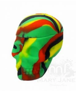 BOB Headquarters Storage NoGoo Nonstick Silicone Skull Container