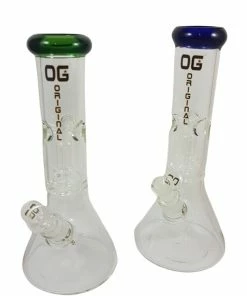 ACM Glass OG Glass 12" Showerhead Perc Beaker Bong Bongs