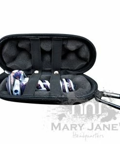 West Coast Gifts Red Eye Glass Hard Pipe Cases