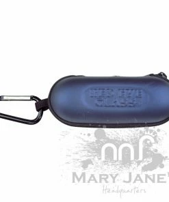 West Coast Gifts Red Eye Glass Hard Pipe Cases