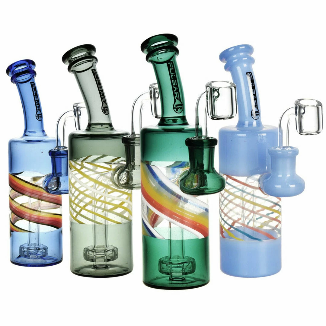 Flash Sale 🤩 BOB Headquarters New Arrivals Pulsar 7" Spiral Bottle Dab Rig With Disc Perc & Banger ⌛ 1 BOB Headquarters New Arrivals Pulsar 7" Spiral Bottle Dab Rig With Disc Perc & Banger
