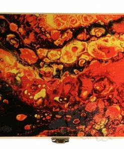 Puff Pipes Bamboo Storage Box W/ Grinder