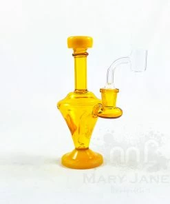 BOB Headquarters Pulsar 6.5" Finial Mini Dab Rig Pulsar Glass