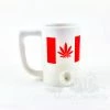 West Coast Gifts Ceramic Coffee Mug Pipe "Canada Leaf" Pipes