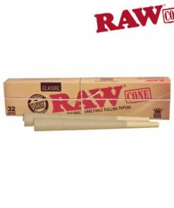 HBI Rolling Papers RAW Organic Pre Rolled Cones