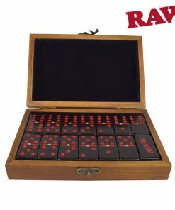HBI Raw Dominos Set W/ Wooden Case