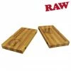 HBI Trays Raw Striped Bamboo Filling/Rolling Tray