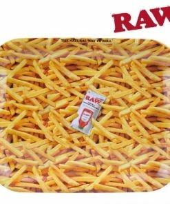 HBI Raw French Fries Rolling Tray Trays