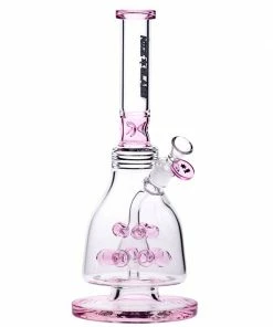 The Smokesman Nice Glass 13" Multi Bauble Perc Bong